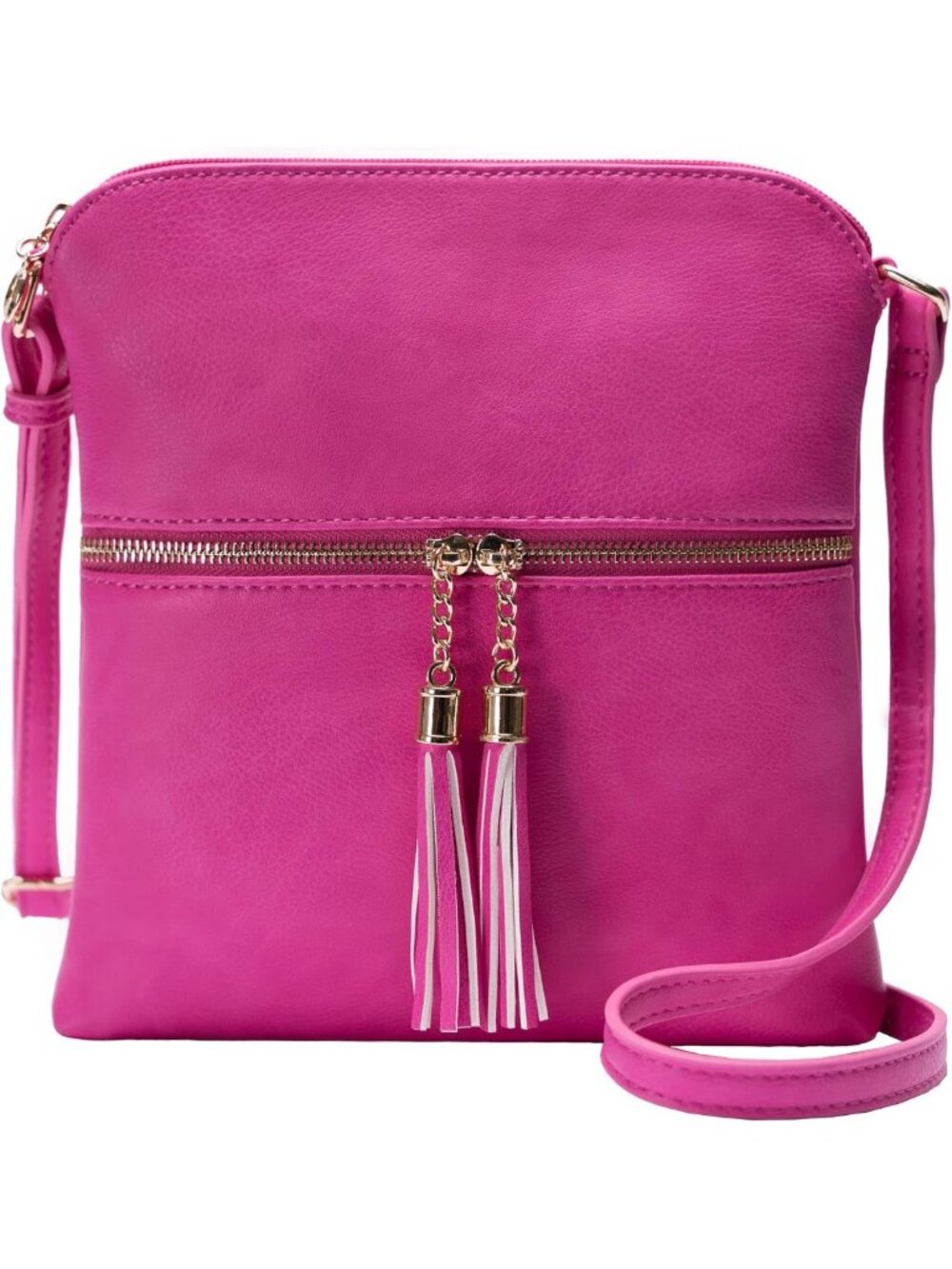 Lightweight Medium Crossbody Purse with Tassel - Perfect Daily Travel Bag